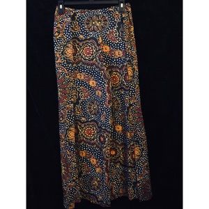 Vanity Fair High-Waist Floral Print Palazzo Pants